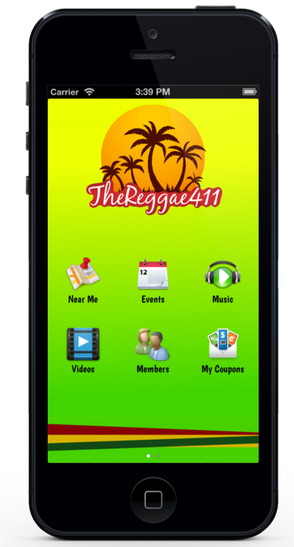 Reggae Home Screen iPhone