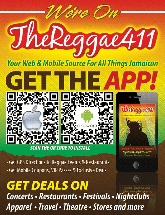 Download The FREE Reggae 411 App. Restaurants Festivals Jamaican Party Music Dancehall